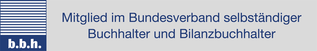 Mitglied im Berufsverband für selbständige Buchhalter und Bilanzbuchhalter in Deutschland (b.h.h.)